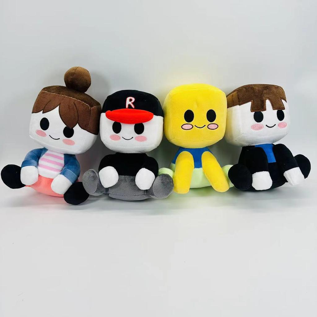Cute Cartoon Girl Plush Doll With Black Hat And Yellow Decor Kids Gift Home Room Ornament