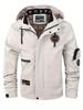 European Cross-Border Men's Windproof Hooded Jacket: Spring & Autumn Lightweight Multi-Pocket Workwear Trend