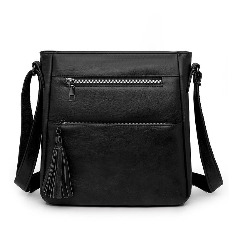 IELGY Wide Shoulder Strap Shoulder Messenger Bag