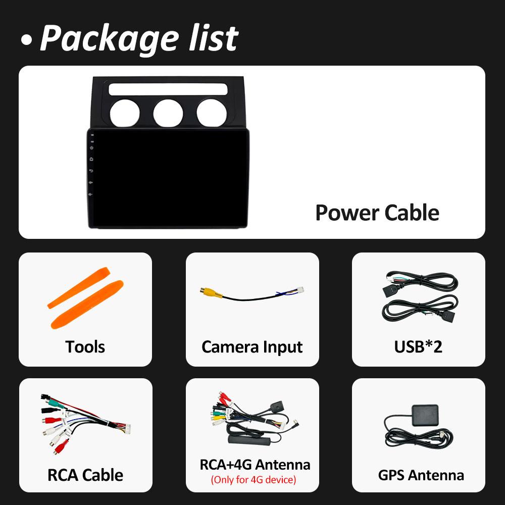 Navigation GPS Wireless Carplay For Volkswagen VW Touran 1 2003 2004 2005 - 2010 Autoradio Cooling Fan DSP Stereo Accessories BT