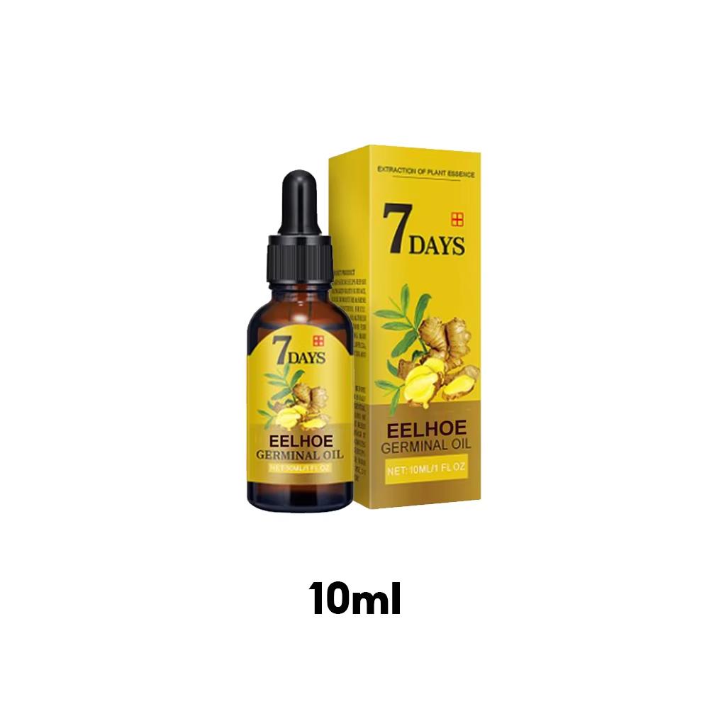 Huile de croissance capillaire au gingembre EELHOE, traitement anti-chute de cheveux essentiel et naturel, solution nutritive hydratante pour la croissance des cheveux, produits de soins