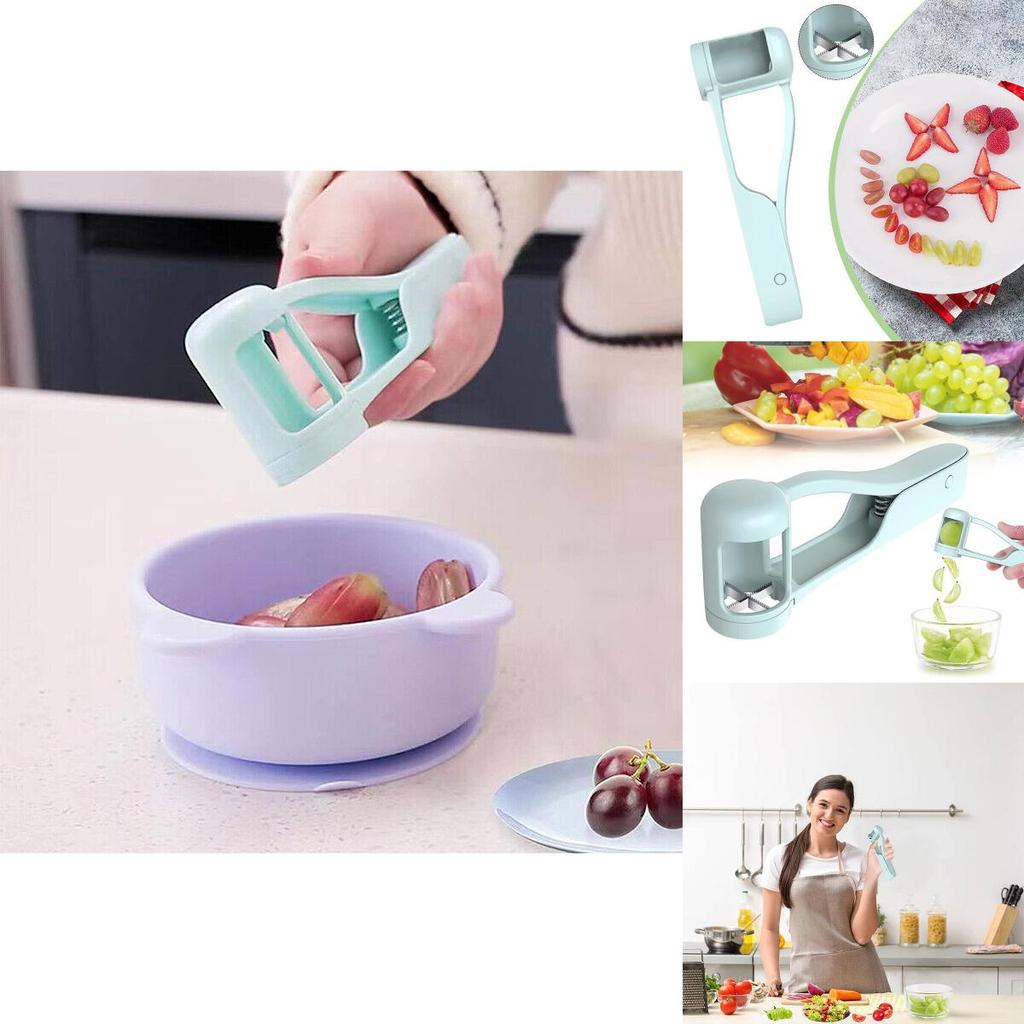 Modernes Schlichtes Design Traubenschneider Traubenschneider Mit Edelstahlkonstruktion In Hellblau