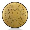 Hluru Steel Tongue Drum 6 Inch 11 Notes Drums D5 Glucophone Ethereal Drum For Beginner Handpan Musical Instruments