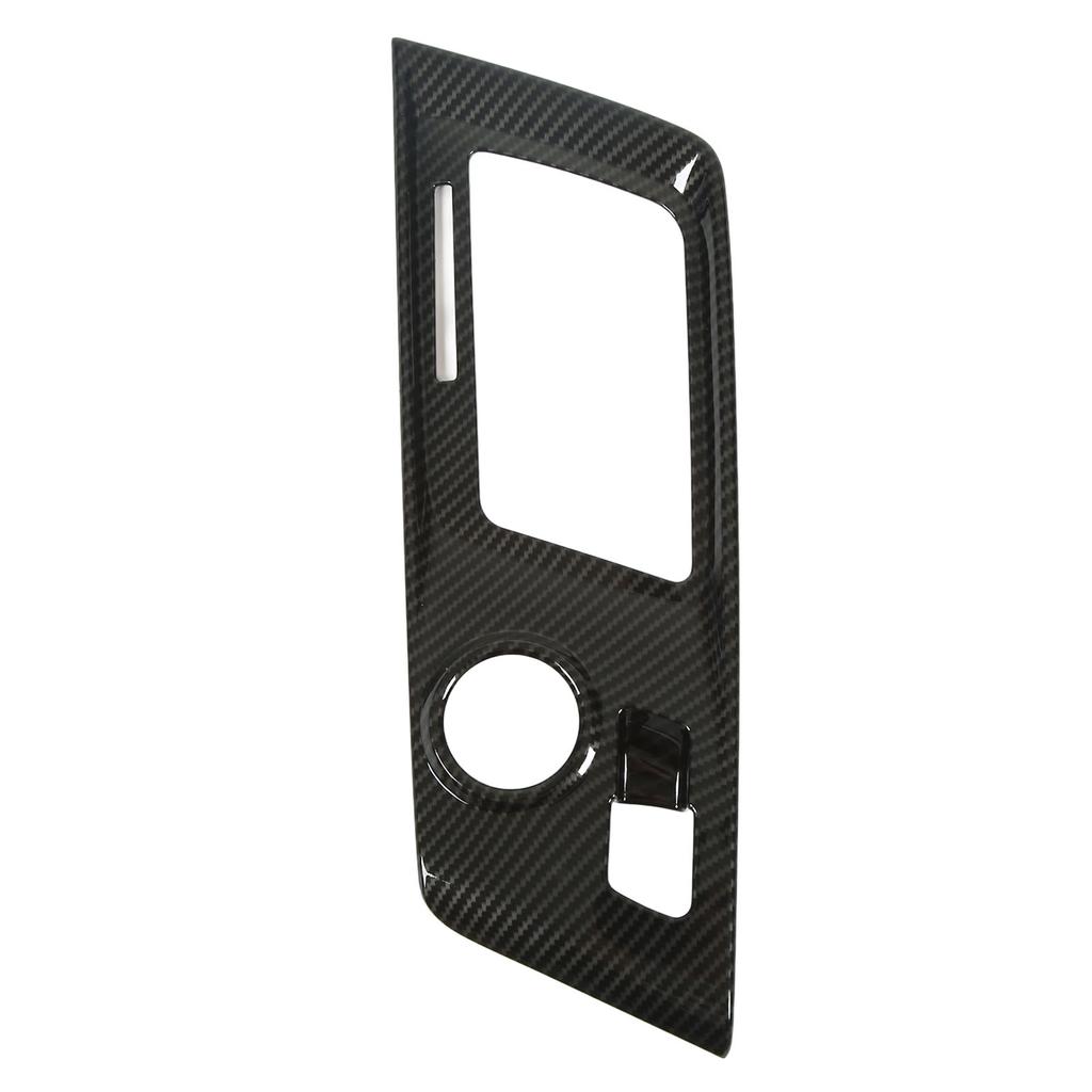 Bilväxellådslock Trim Kolfiberstil Konsol Växlingspanel Ram Klistermärke Ersättning för Corvette C7 2014–2019