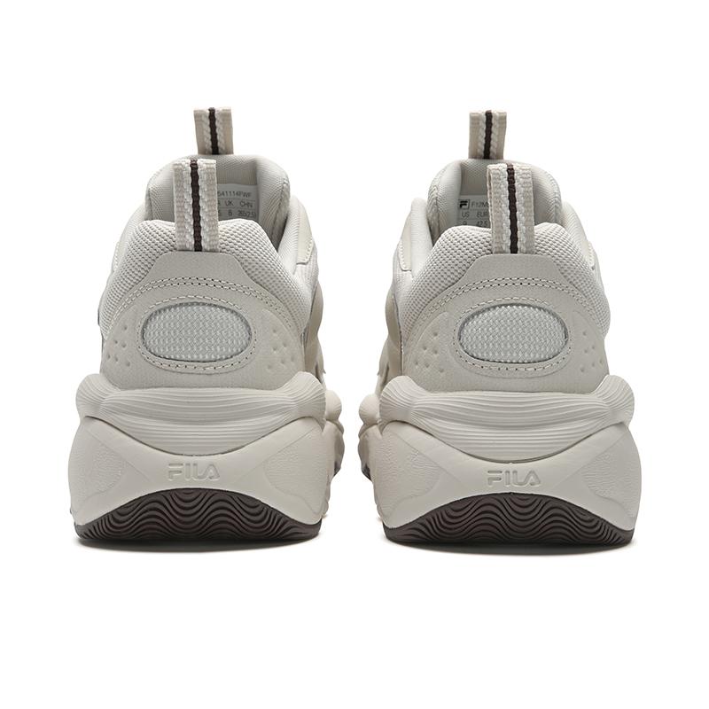 Fila Pease Fashionable Personality Retro Modern Sports Casual Comfortable Low-Top Lifestyle Shoes Men sneakers White Gray F12M541114FWF