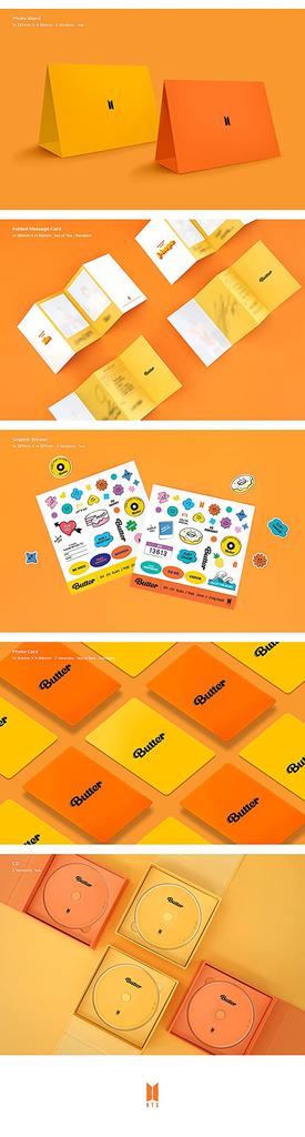 CD import JPT import BTS/BUTTER (SINGLE) /