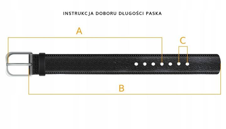 Narrow belt BOM-P1 BLACK 130