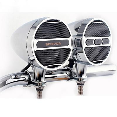 MT473 Waterproof Motorcycle MP3 Player Amplifier Loudspeake 12V Music Player FM Radio Stereo Bluetooth-compatible Speaker
