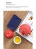 Portable Ceramic Travel Tea Set: One Pot, Two Cups – Quick Brew & Customizable Gift