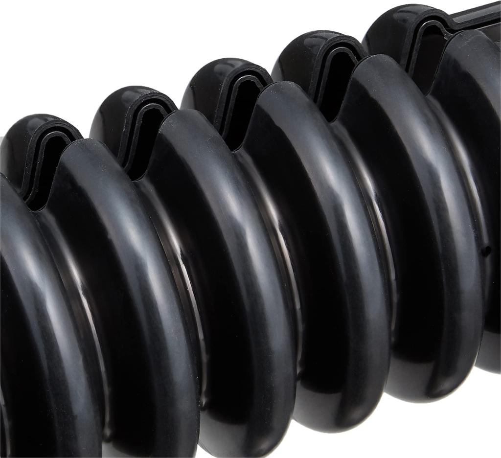 Kijima Easy-On Front Fork Boots, 250mm, 41mm Top/68mm Bottom, for Honda Softail ('84-'14), Black, HD-03221