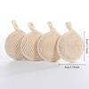 2 Pezzi di Spugne Naturali di Luffa, Prodotti da Bagno, Spugna Esfoliante per il Corpo, Spugna di Luffa Portatile per Esfoliazione e Bagno.