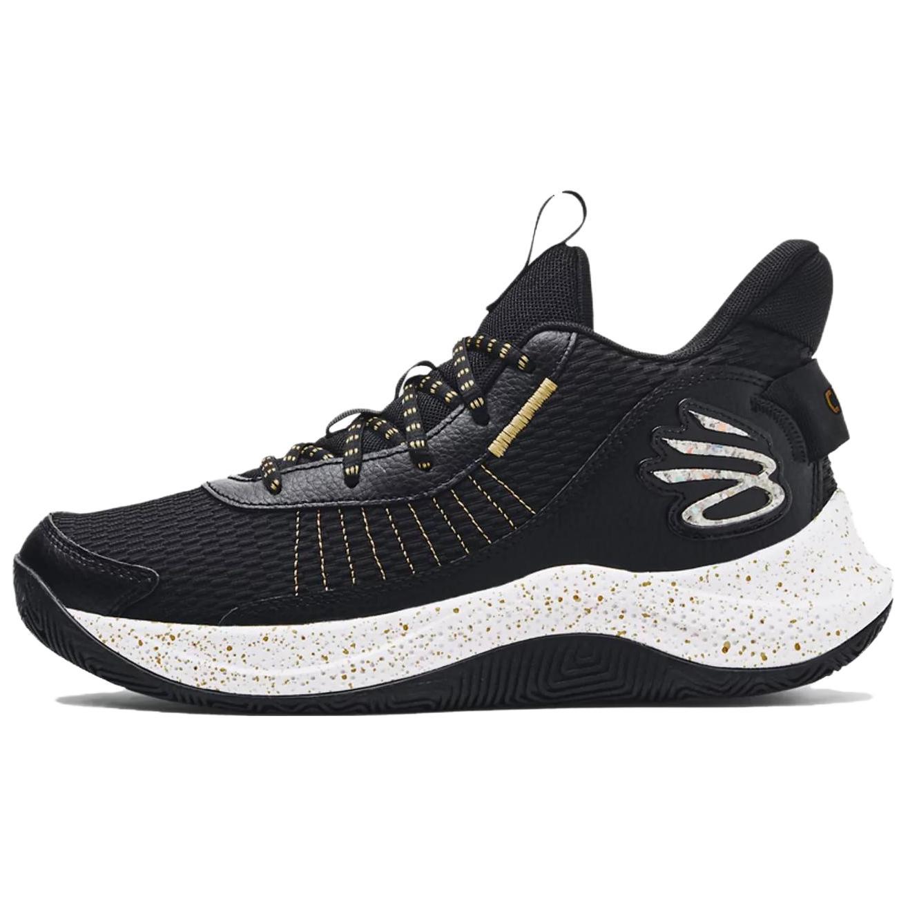 3Z7 Curry Under Armour Black Metallic Gold 40.5