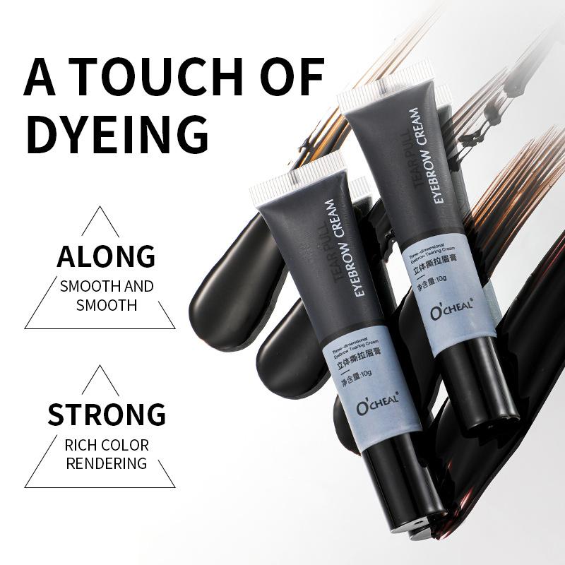 Gel de maquillage Semi-Permanent pour sourcils, imperméable, longue durée, teinte de tatouage, résistant à la sueur, crème pour sourcils, cosmétiques