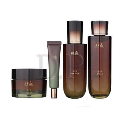 Conjunto de 4 peças de base elástica Songdam (pele/emulsão/creme/creme para os olhos)