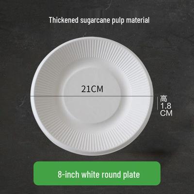 Disposable Round Paper Plates