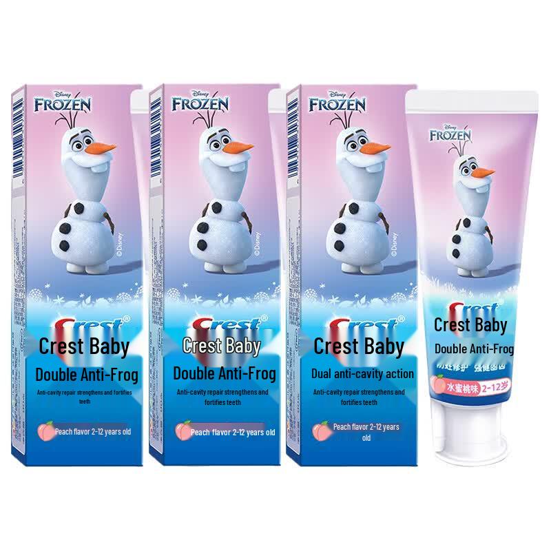 Crest Kids Anti-Cavity Toothpaste with Fruit Flavor, Olaf Edition