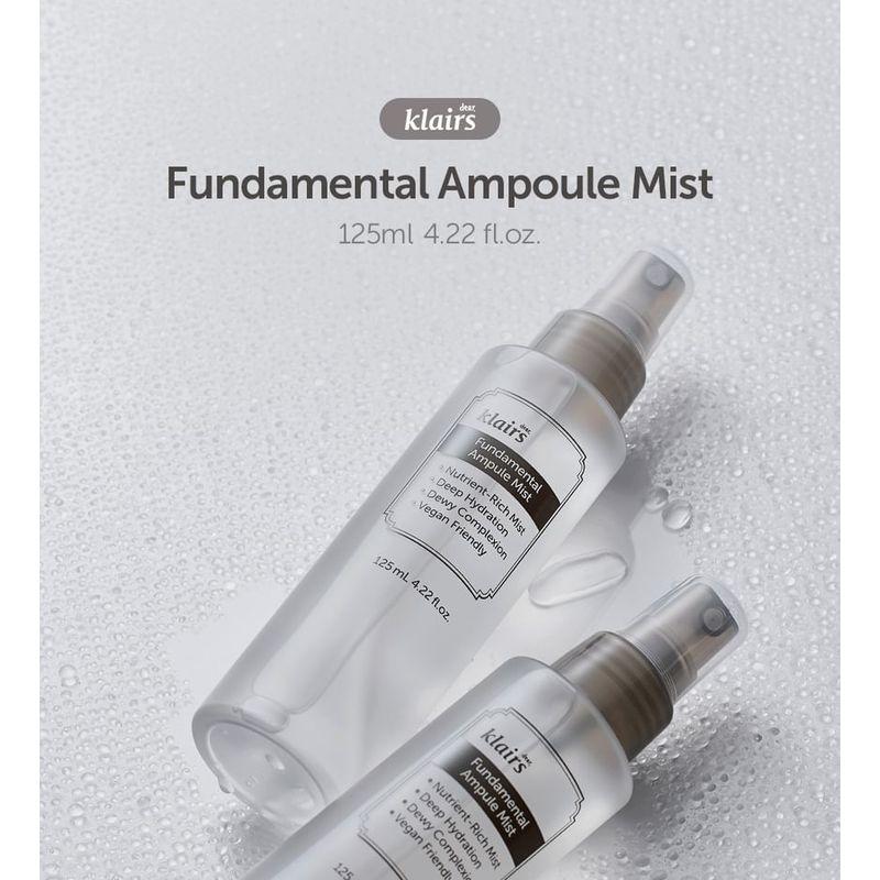 dear, klairs Fundamental Ampule Mist Bundle Set