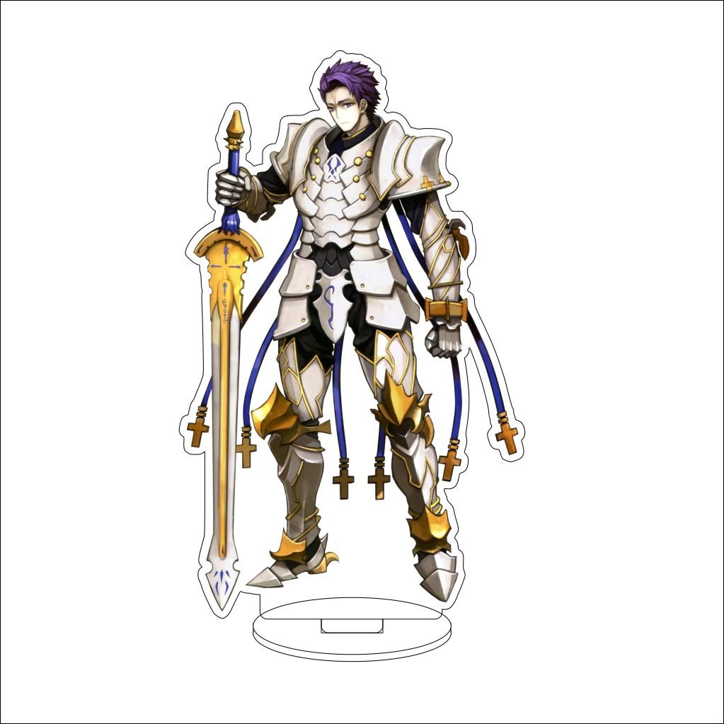 16CM Anime Fate Stay Night Cosplay Acrylic Stand Ornaments Shinji Matou/Archer/Matou Sakura Figure Stand Halloween Gifts