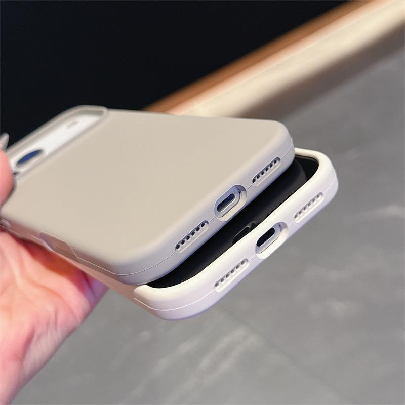 For iPhone 17 16 15 14 13 Pro Max Luxury Original Liquid Silicone Case For iPhone Air 14 15 16 Plus Magsafe Magnetic Protect Cover
