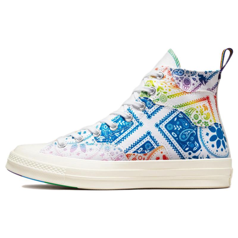 

Converse 1970-е Chuck Taylor All Star Повседневные и Универсальные Высокие Кеды из Канваса Унисекс Ослепительный Цвет 46.5