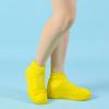 1Pair Reusable Latex Waterproof Rain Shoes Covers Slip Resistant Rubber Rain Boot Overshoes Outdoor Walking Shoes Cover