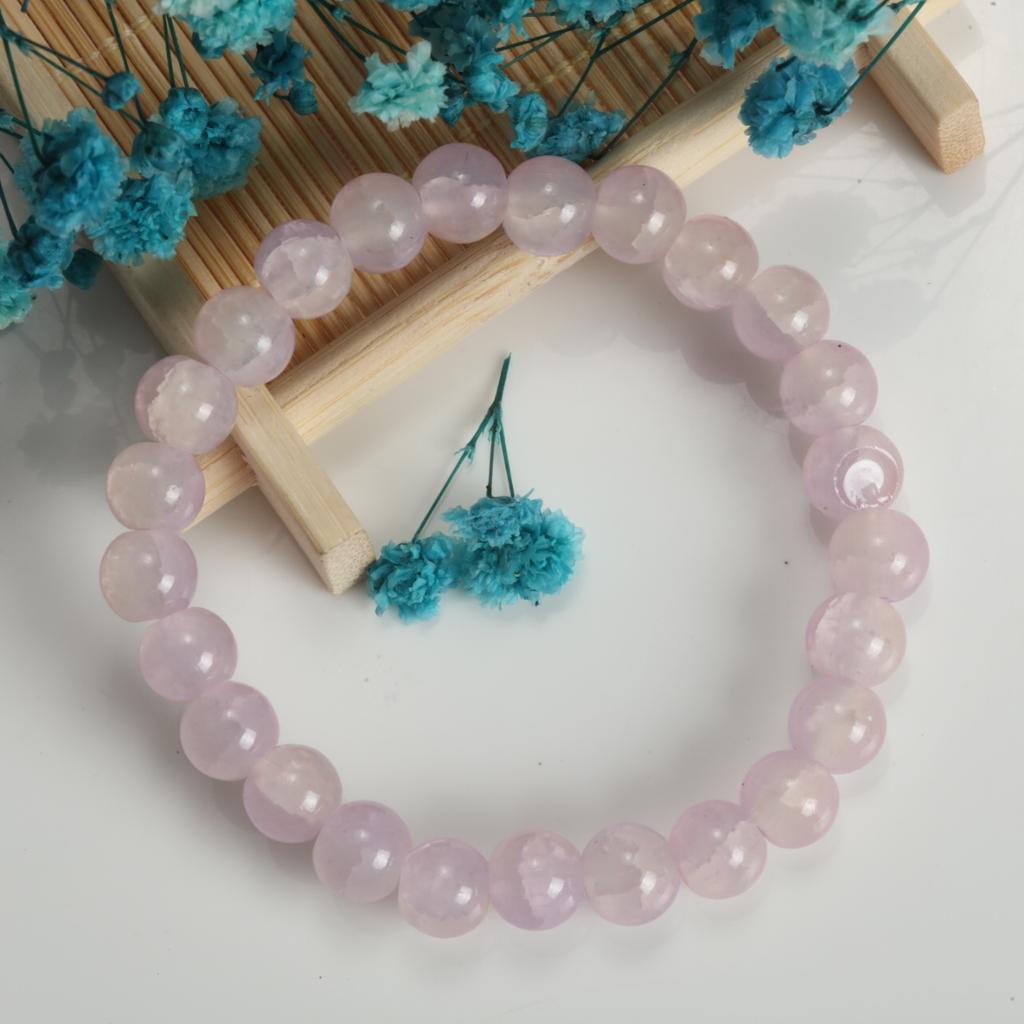 1-8Pcs Colorful Beads Beaded Bracelet Glass Beads Women's Fresh Versatile Jewelry Stretch Effected Handmade Bracelet Jewelry