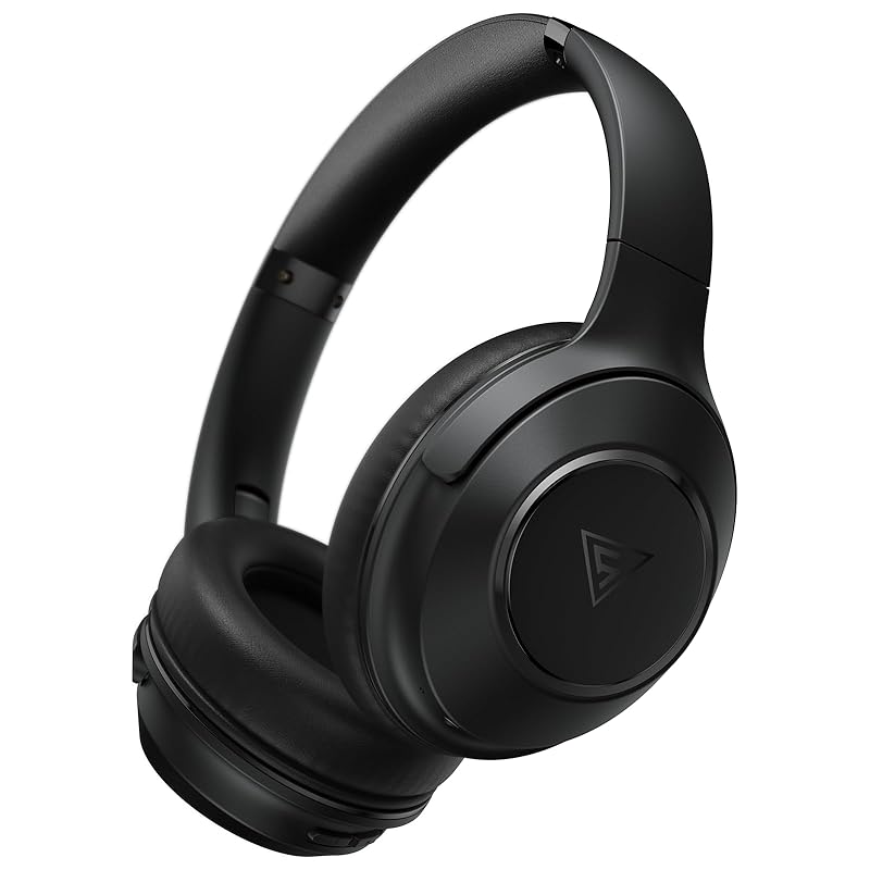 

DOQAUS headphone Bluetooth5.3 wireless Up to 70 hours of continuous playback 3EQ mode Wired and wireless dual use AAC compatible multi point Closed