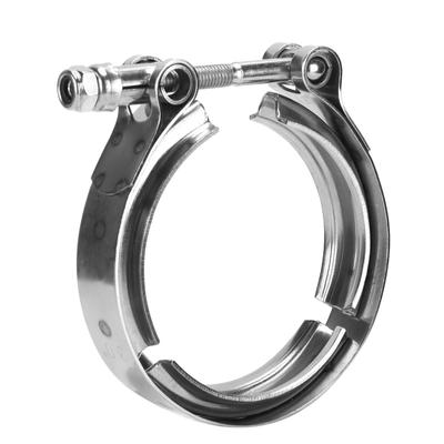 Morsetto VBand da 3 pollici Turbocompressore Tubo di scarico in acciaio inossidabile Accessori universali per auto