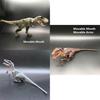 Klassischer Reiz 2018 Blaue Velociraptor-Figur Mit Beweglichen Merkmalen Für Actionfiguren-Sammler