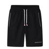 Men's Casual Sports Shorts with Elastic Waistband and Side Pockets