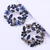 Wreath Crystal Brooch Korean Crystal Diamond Olive Branch Breast Wreath Clothing Accessories 2026