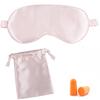 Ultra-lightweight, Breathable, Elastic Eye Mask for Sleep, No Pressure, Light Blocking, Washable, Perfect for Naps, Travel, and More. Includes Earplug