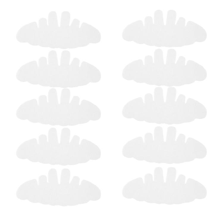 

10 шт. Вставки-формувачі для бейсболок, наповнювач для кепок, формовач, підкладка від поту для капелюхів, внутрішня підтримка для бейсболок та сонцезахисних капелюхів білий