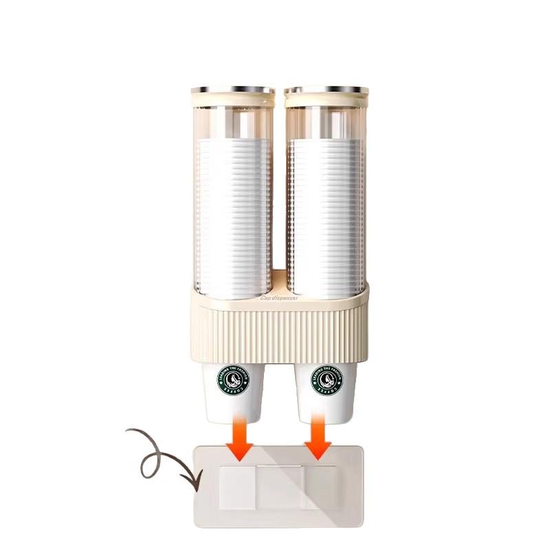 Wall-Mounted Disposable Cup Dispenser – Save 5 Yuan On New Arrivals!