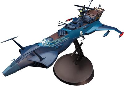Hasegawa Creator Works Series Space Pirate Captain Harlock 1978 TV Anime Version Space Pirate Battleship Arcadia Second Ship Scale Plastic Model CW08