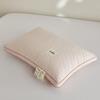 Antibacterial Cotton Linen Pillow for Neck Protection & Cervical Spine Support - Single Dormitory Use