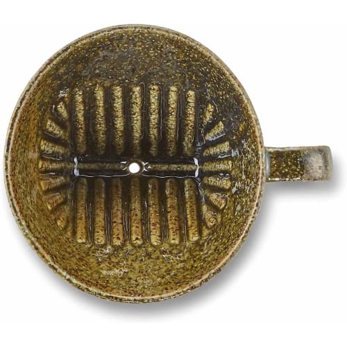 Melitta Coffee Dripper, Ceramic, Made In Japan, Includes Measuring Spoon, 2-4 Cup Capacity, Citron Green, SF-P-G1 X 2