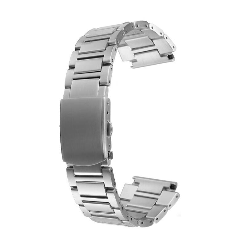 

For Citizen Blue Angel 4th generation stainless steel strap JY8125 metal strap JY8127 JY8120 solid watchband 27mmX22mm Bracelet 22mm серебряный