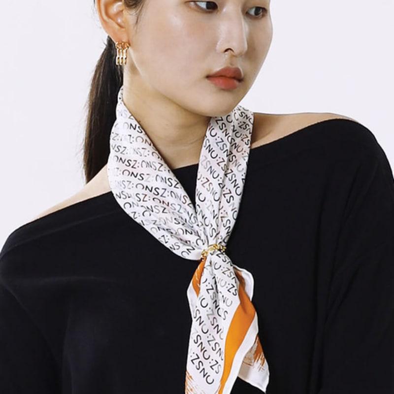 ONSZ Logo Design Silk Scarf