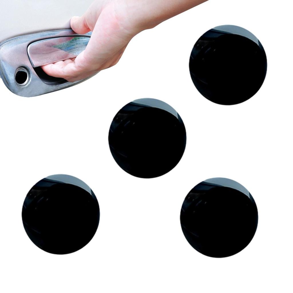 Keyhole Cover Car Lock Protection Stickers 4 Pcs Door Lock Keyhole Sticker Decal Car