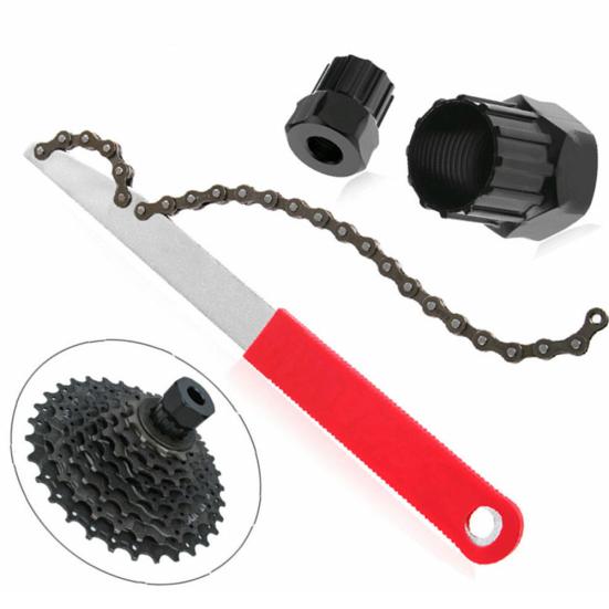 Bicycle Cassette Freewheel Chain Whip Lockring Repair Remover Tool Accessory