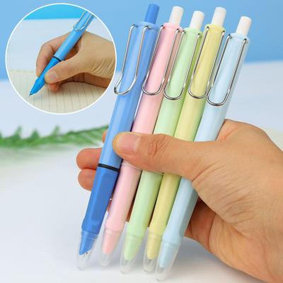 0,38 mm Plnicí pero Jemný hrot Vícebarevné Volitelné Zápisník Kaligrafie Hladké Psaní Odolné proti rozmazání Tlačítkové Plnitelné Inkoustové Psací Pero