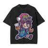 DragonBall Z Master Roshi Printed Tshirt Mens and Womens Washed Tshirt High Quality Vintage Cotton Tshirt YK Tops