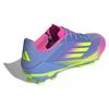Adidas F50 League Soccer Unisex Blue Pink Size cm HG/AG Cleats, Adult, NJV50, Fusion/Lucid Lemon/Lucid (IE1236), 27.5
