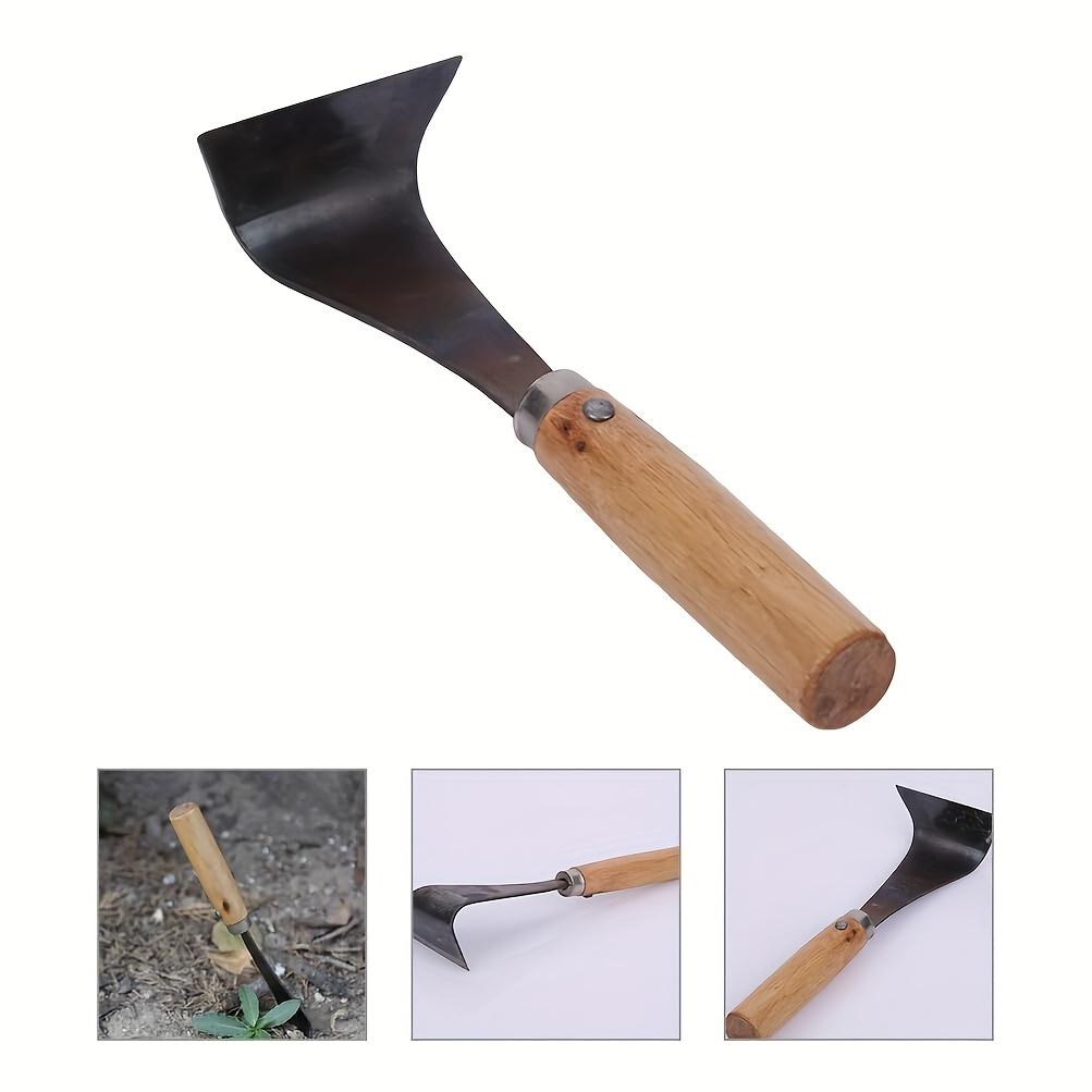 1PC Bark Peeler, Multi-functional Bark Peeling Tool, with Wooden Handle Design, Simple and Easy To Use Bark Shovel