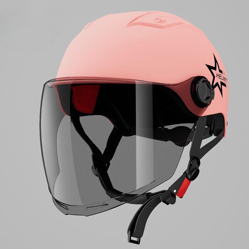 New National Standard Electric Vehicles, Motorcycle Battery Car Helmets, Summer Buckles, Men and Women, All Seasons, Sun Protection, Universal