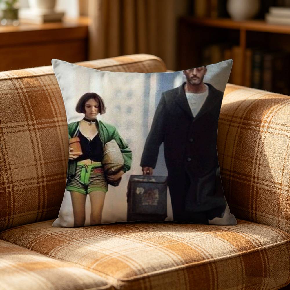 Classic Movie Leon The Professional Pillow Case Pattern Printed Pillowcase For Living Room Sofa Cushion Cover