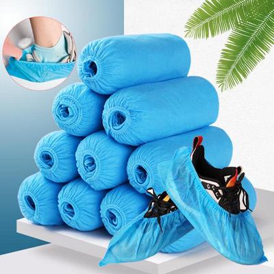 Hejie Disposable Non-Woven Thickened Anti-Slip Shoe Covers 300-Pack