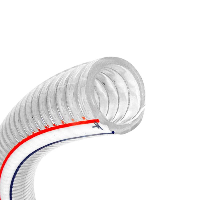 Steel Wire Reinforced Transparent PVC Hose