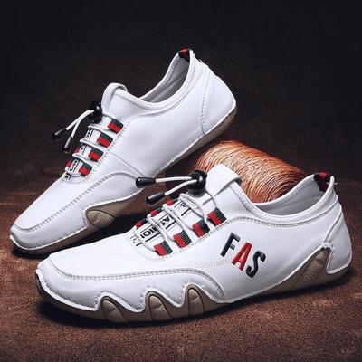 Men Dress Shoes Genuine Leather Men's Shoes Trendy Soft Casual Lazy Shoes